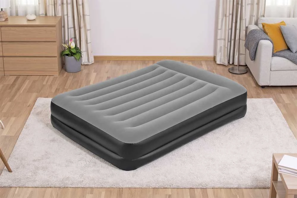 Bestway® Tritech Airbed Queen pripučiamas čiužinys su integruotu AC siurbliu 203x152x46 cm