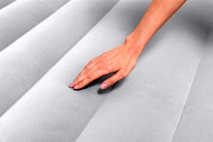 Pripučiamas čiužinys BESTWAY Tritech, pilka/mėlynas, 203 cm x 152 cm x 46 cm