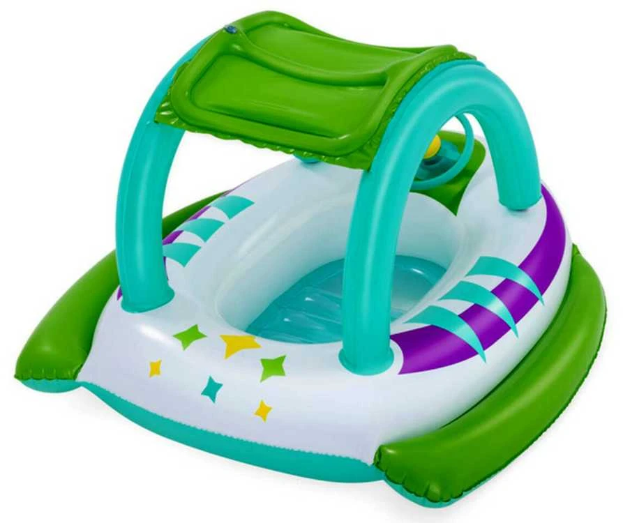 Pripučiamas čiužinys Bestway Space Boat, 107x112 cm