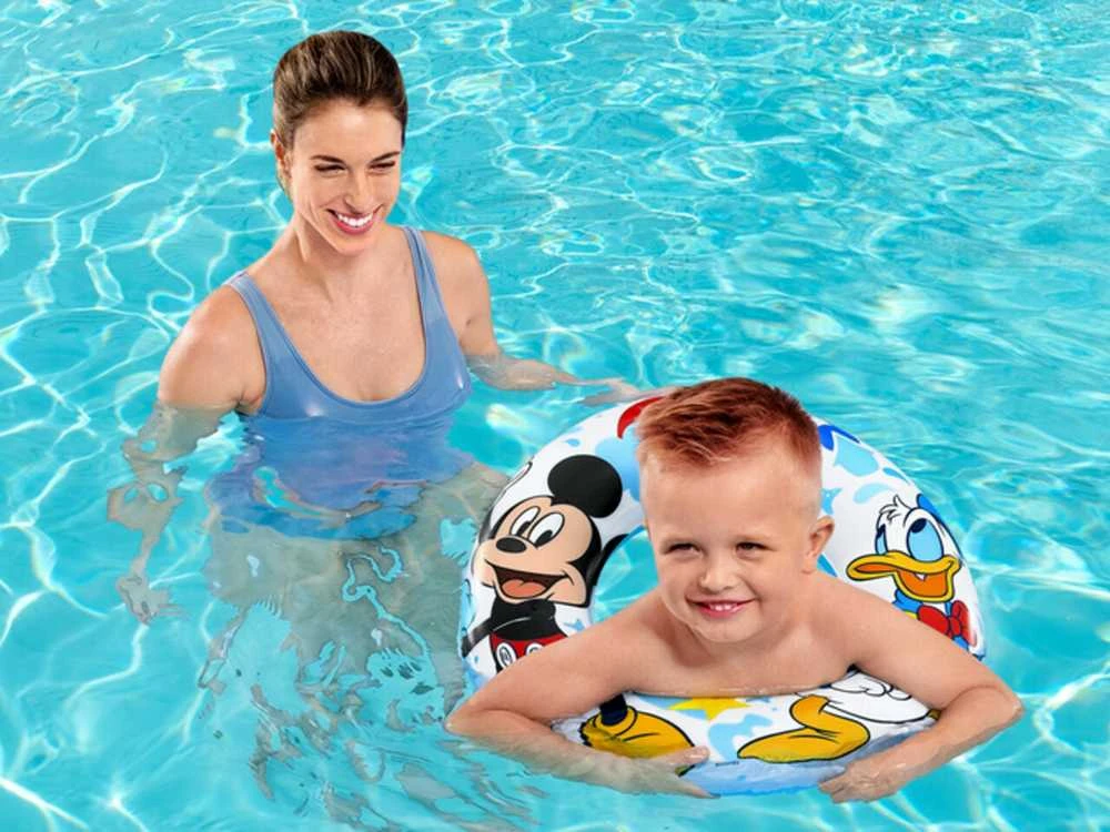 Pripučiamas plaukimo ratas Bestawy Mickey, 56 cm