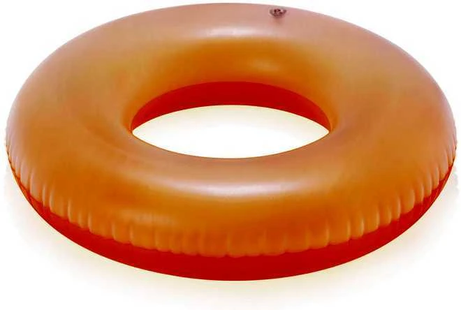 Pripučiamas plaukimo ratas Bestway Frosted Neon, 76 cm, oranžinis