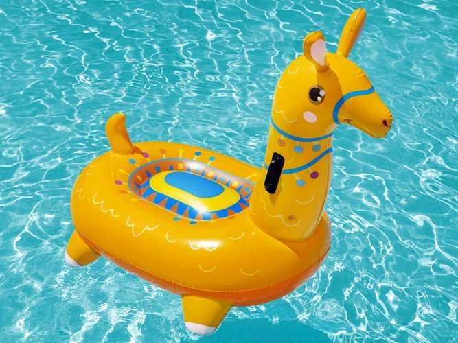 Pripučiamas plaustas Bestway Llama Kiddie, 129 x 110 cm