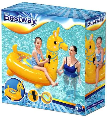 Pripučiamas plaustas Bestway Llama Kiddie, 129 x 110 cm