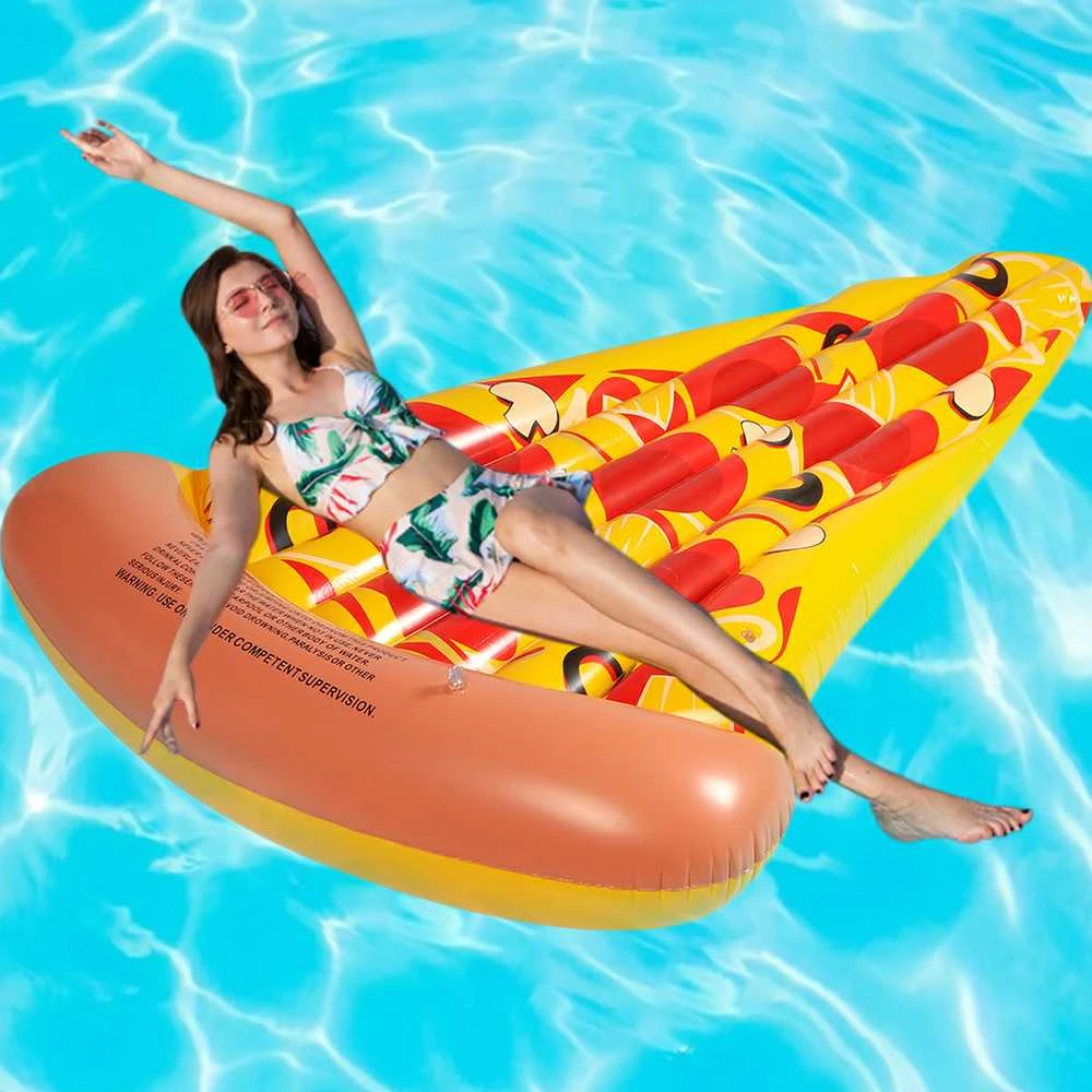 Pripučiamas plaustas Pizza, 158 cm
