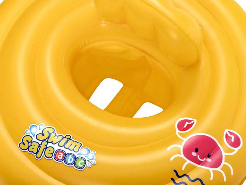 Pripučiamas ratas su sėdyne Bestway Swim Safe, 69 cm