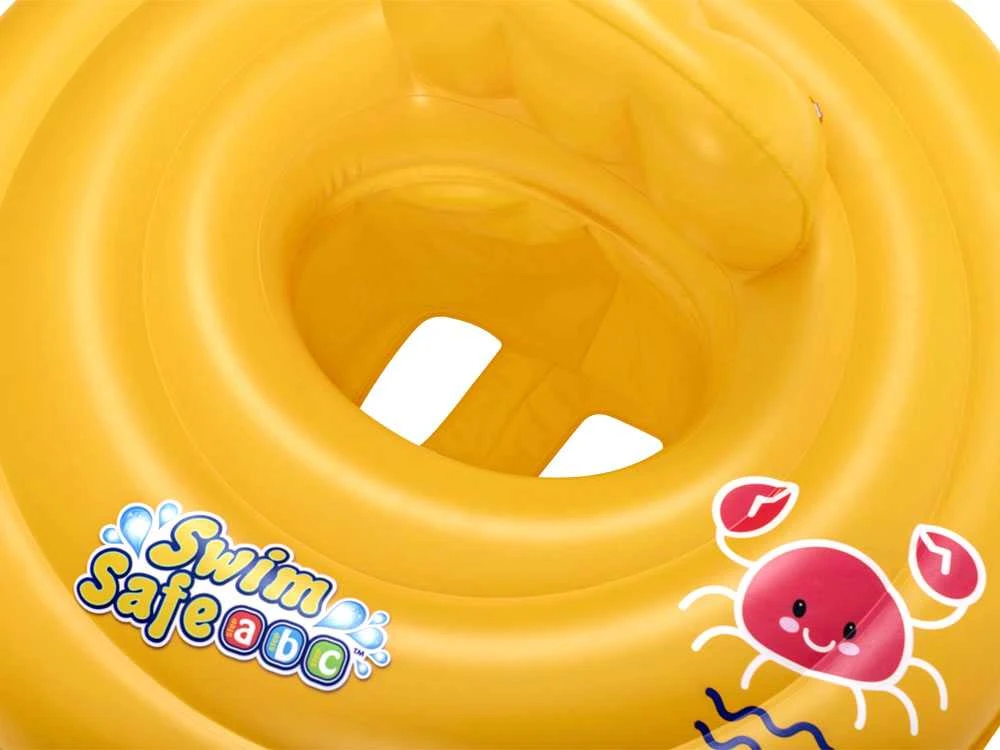 Pripučiamas ratas su sėdyne Bestway Swim Safe, 69 cm