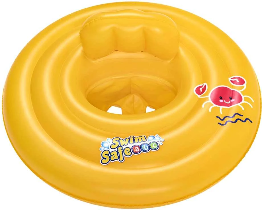 Pripučiamas ratas su sėdyne Bestway Swim Safe, 69 cm