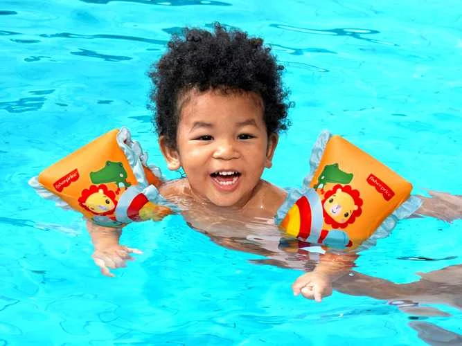 Pripučiamos rankovės plaukimui FisherPrice