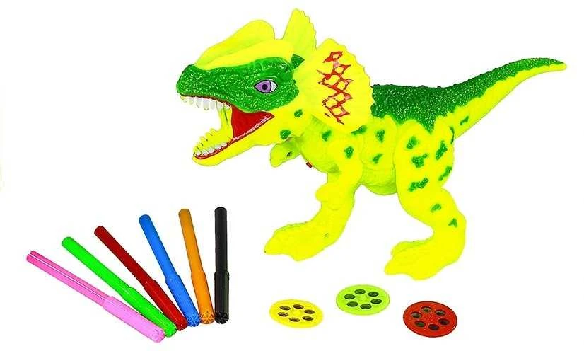 Projektorius Dinozauras su žymekliais