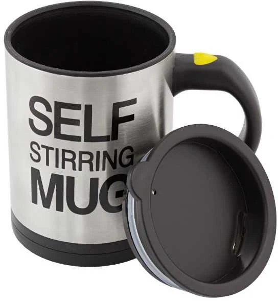 Puodelis su maišymo funkcija Self Stirring Mug, 350 ml