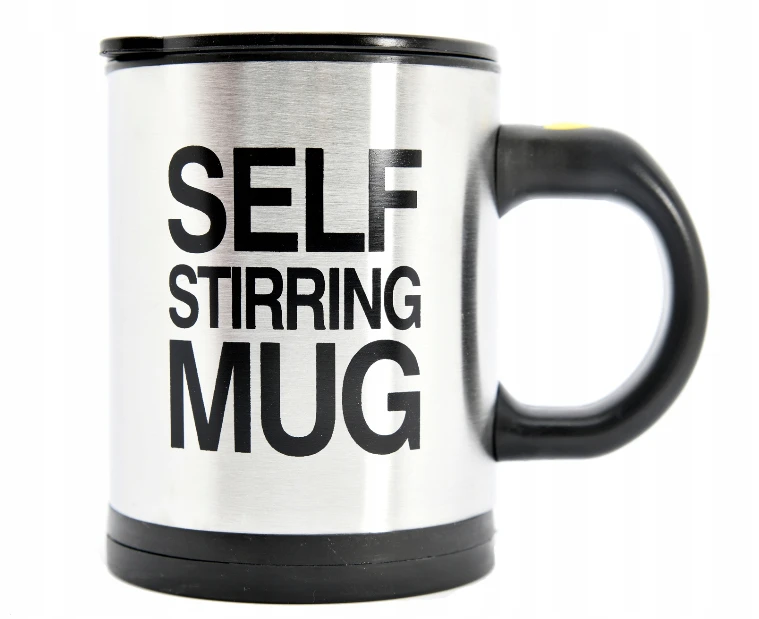 Puodelis su maišymo funkcija Self Stirring Mug, 350 ml