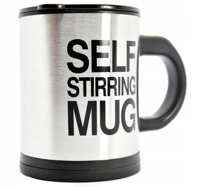 Puodelis su maišymo funkcija Self Stirring Mug, 350 ml