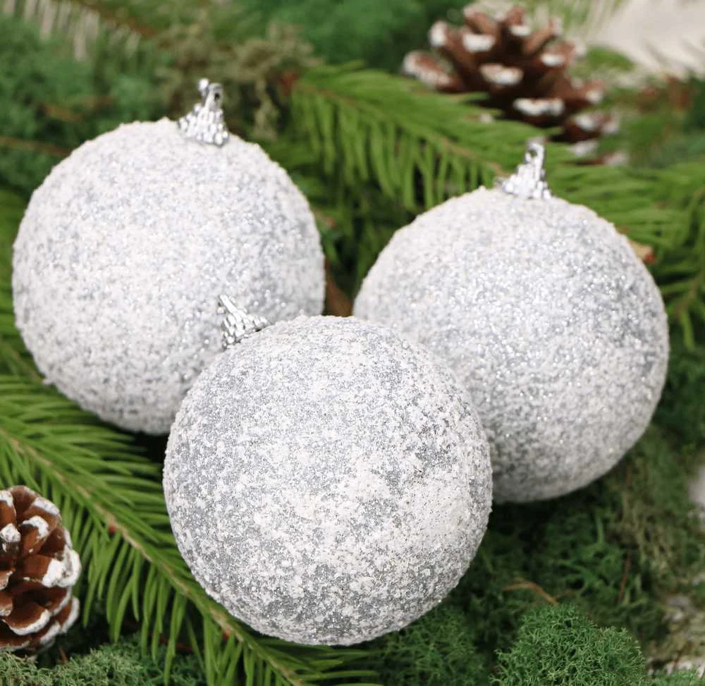 Putplasčio burbulai dekoravimui, 8 cm, 4 vnt.
