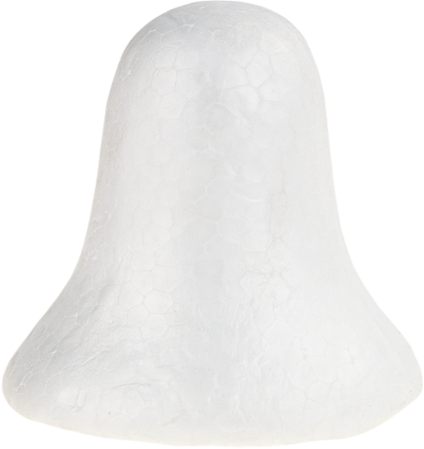 Putplasčio varpeliai dekoravimui, 9 cm, 2 vnt.