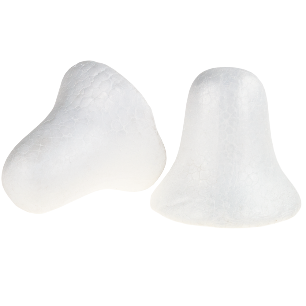 Putplasčio varpeliai dekoravimui, 9 cm, 2 vnt.