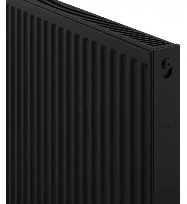 Radiatorius Mexen C11, 500 x 2000 mm, pajungimas iš šono, 1593 W, juodas
