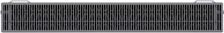 Radiatorius Mexen C33, 600 x 2200 mm, pajungimas iš šono, 5136 W, antracito