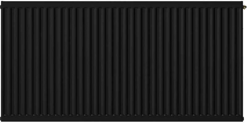 Radiatorius Mexen CC11, 600 x 2400 mm, pajungimas iš apačios per vidurį, 2240 W, juodas