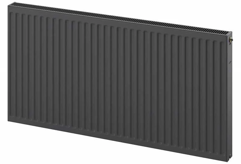 Radiatorius Mexen CC21, 500 x 3000 mm, pajungimas iš apačios per vidurį, 3323 W, antracito