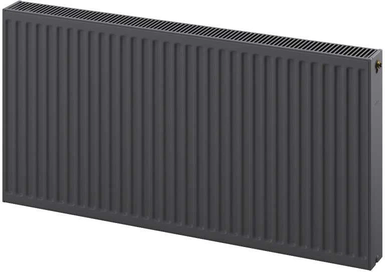 Radiatorius Mexen CC22, 600 x 1200 mm, pajungimas iš apačios per vidurį, 1983 W, antracito