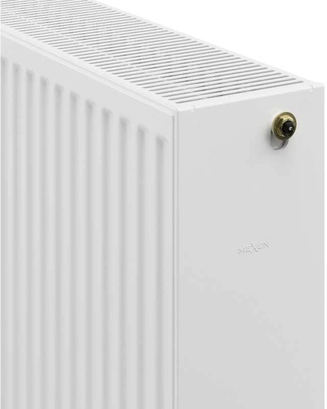 Radiatorius Mexen CC33, 500 x 1400 mm, pajungimas iš apačios per vidurį, 2830 W, baltas