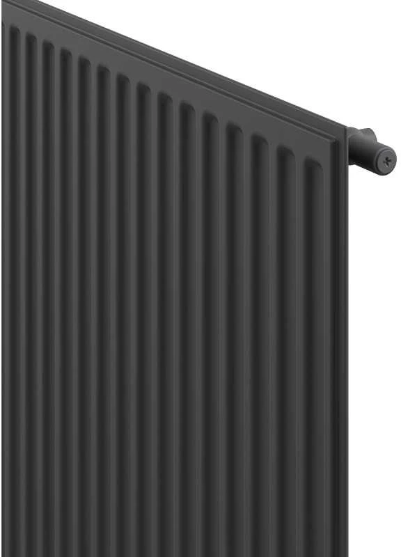 Radiatorius Mexen CH10 Hygiene, 900 x 1400 mm, pajungimas iš šono, 1250 W, antracito