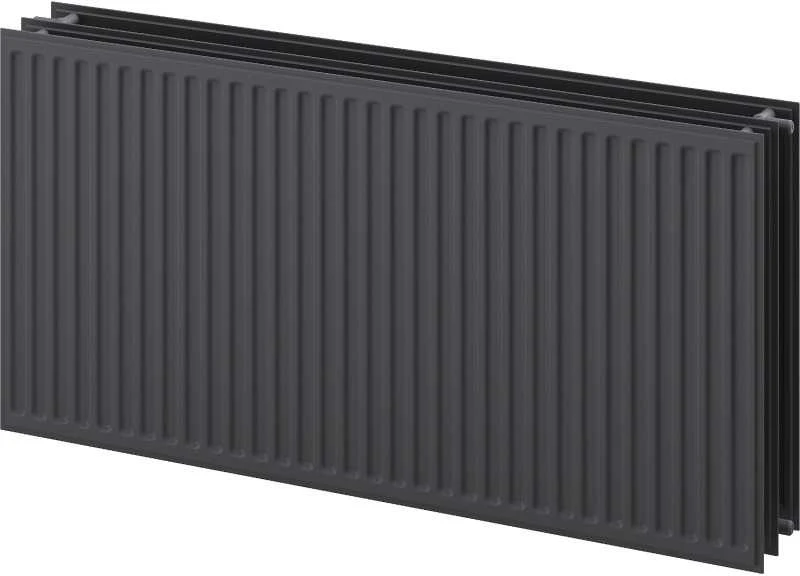 Radiatorius Mexen CH30 Hygiene, 400 x 1100 mm, šoninio pajungimo, 1206 W, antracito