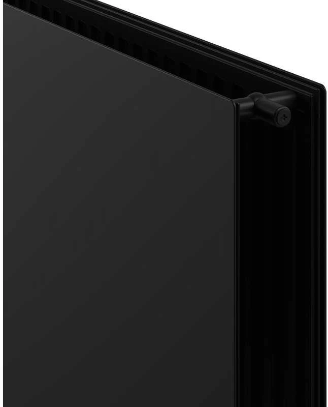 Radiatorius Mexen CHF20 Hygiene Flat, 400 x 500 mm, šoninio pajungimo, 360 W, juodas
