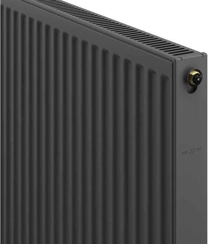 Radiatorius Mexen CV11, 600 x 1200 mm, pajungimas iš apačios, 1120 W, antracito