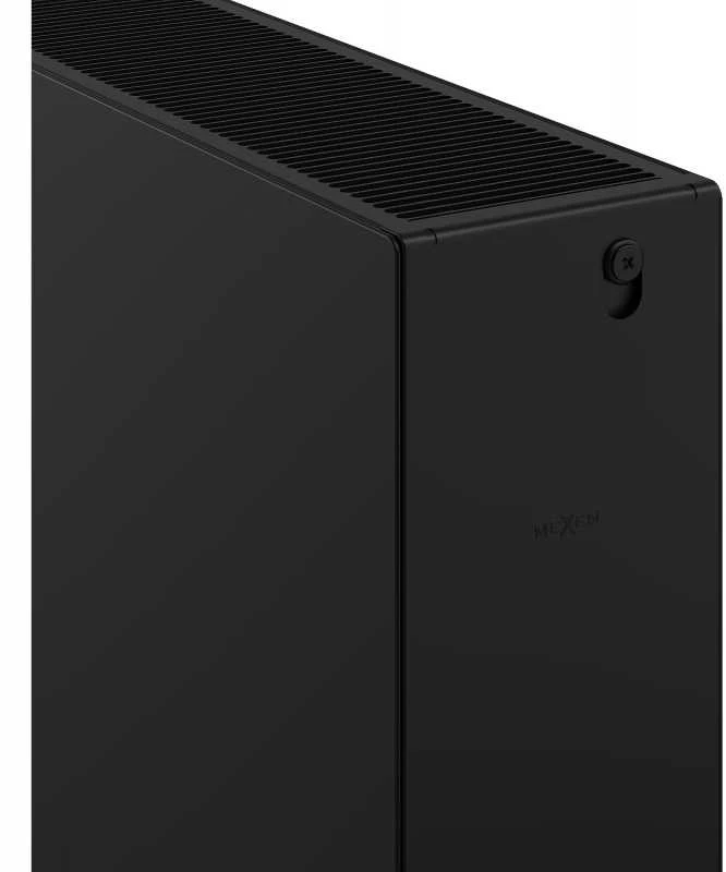 Radiatorius Mexen Flat CF33, 900 x 1600 mm, šoninio pajungimo, 4801 W, juodas