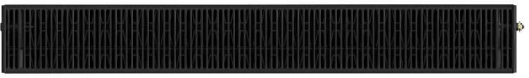 Radiatorius Mexen Flat CVF33, 400 x 800 mm, apatinio pajungimo, 1265 W, juodas