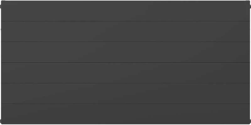Radiatorius Mexen Line CL11, 300 x 2000 mm, šoninio pajungimo, 909 W, antracito