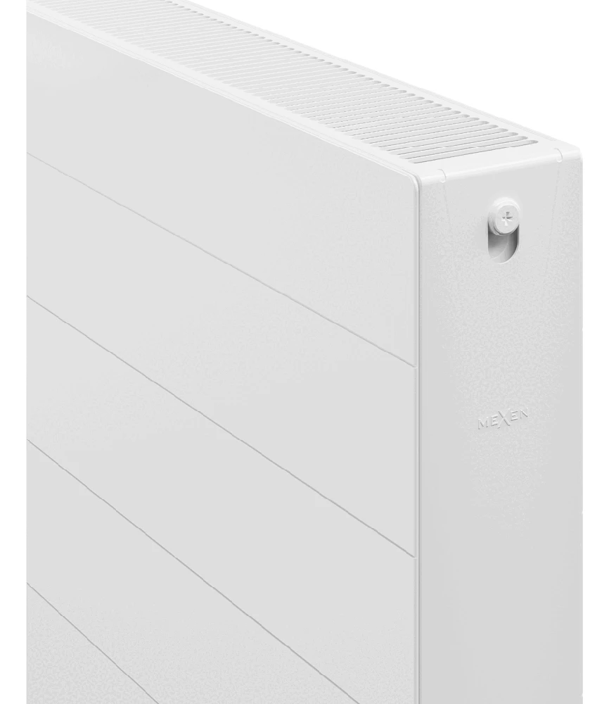 Radiatorius Mexen Line CL22, 400 x 800 mm, 910 W, šoninio pajungimo, baltas