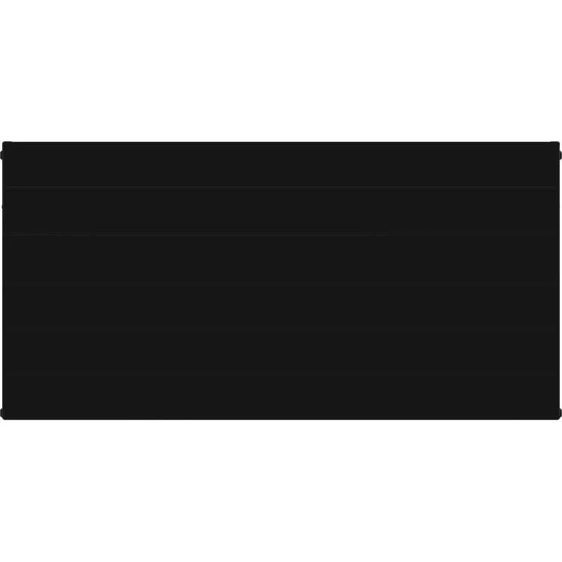 Radiatorius Mexen Line CL33, 300 x 1100 mm, pajungimas iš šono, 1364 W, juodas