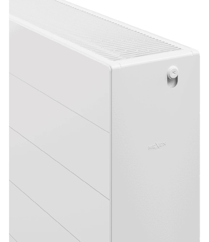 Radiatorius Mexen Line CL33, 300 x 700 mm, 868 W, šoninio pajungimo, baltas