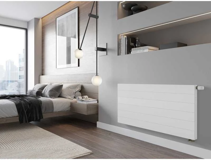 Radiatorius Mexen Line CVL11, 500 x 500 mm, apatinio pajungimo, 341 W, baltas