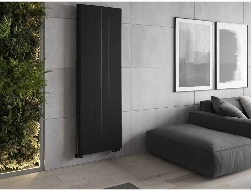 Radiatorius Mexen Line VR20SL, 2000 x 300 mm, pajungimas iš apačios per vidurį, 709 W, juodas