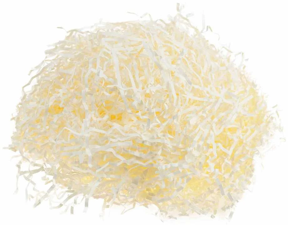 Rafija dovanų pakavimui, kreminė, 50 g.