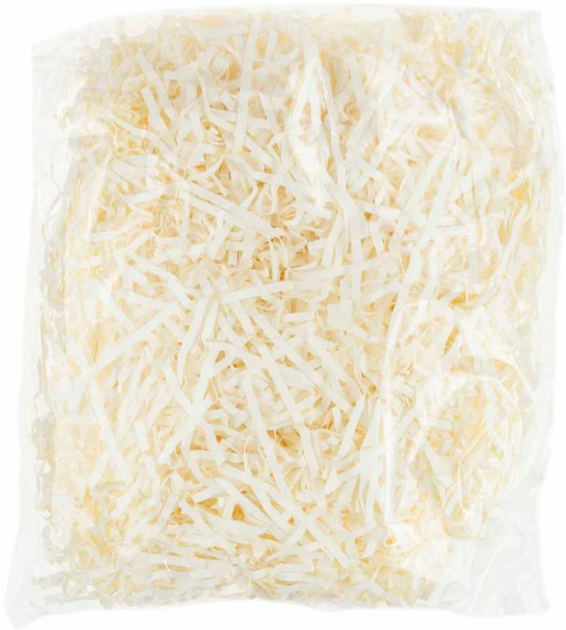 Rafija dovanų pakavimui, kreminė, 50 g.