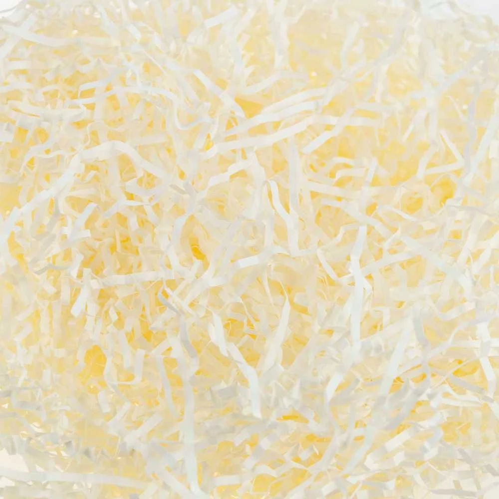 Rafija dovanų pakavimui, kreminė, 50 g.