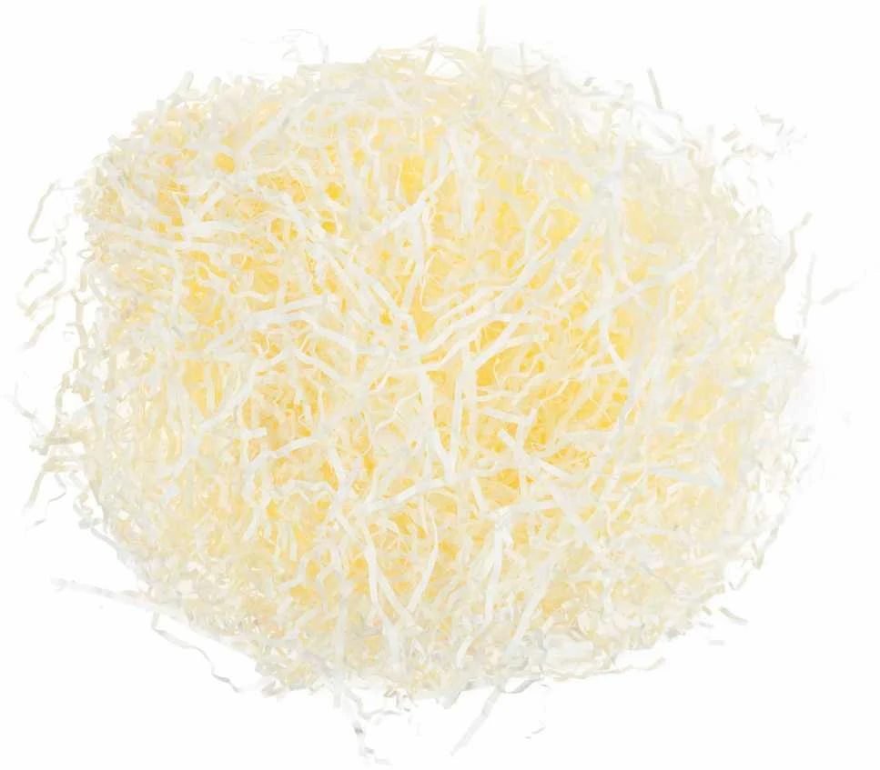 Rafija dovanų pakavimui, kreminė, 50 g.