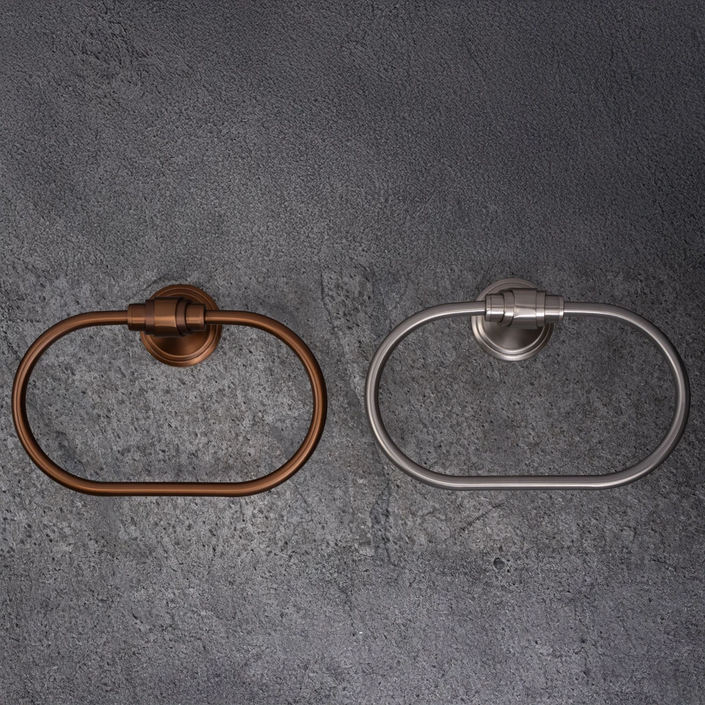 Rankšluosčių kabykla Rea Aristo Ring 16101, Brushed Nickel