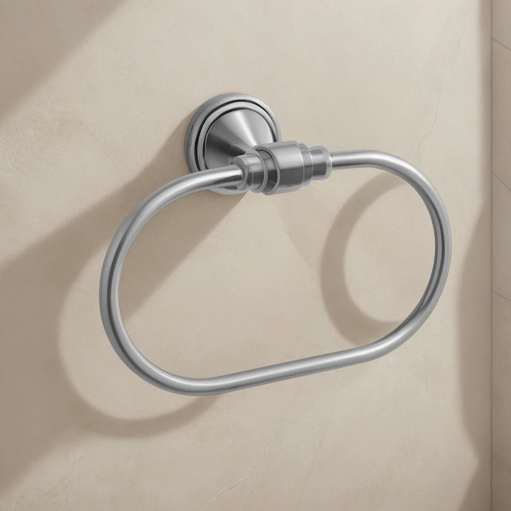 Rankšluosčių kabykla Rea Aristo Ring 16101, Brushed Nickel