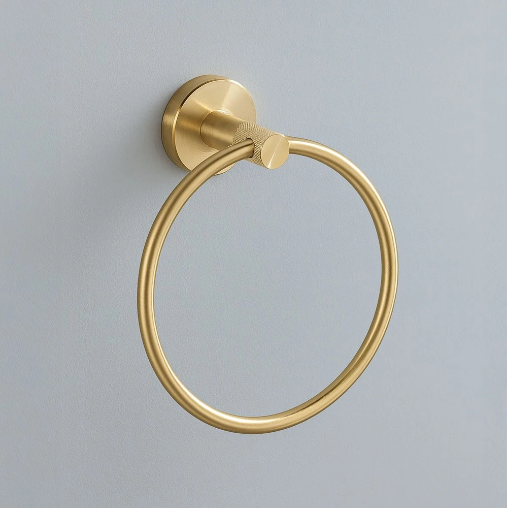 Rankšluosčių kabykla Rea Modern Ring 6610, Brushed Gold