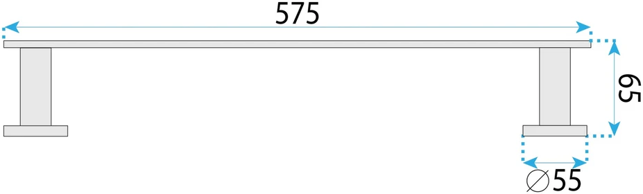 Rankšluosčių kabykla Rea Til 101, Chrome