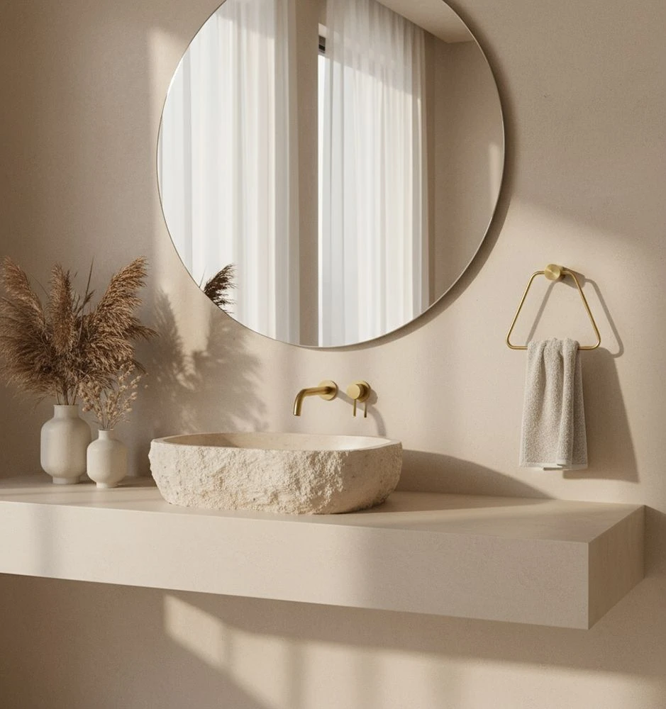 Rankšluosčių kabykla Rea Tomi 5810, Brushed Gold