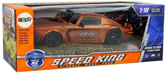 RC sportinis automobilis Champion, 1:18, rudas