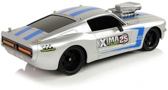 RC sportinis automobilis su pultu, 1:16, sidabrinis