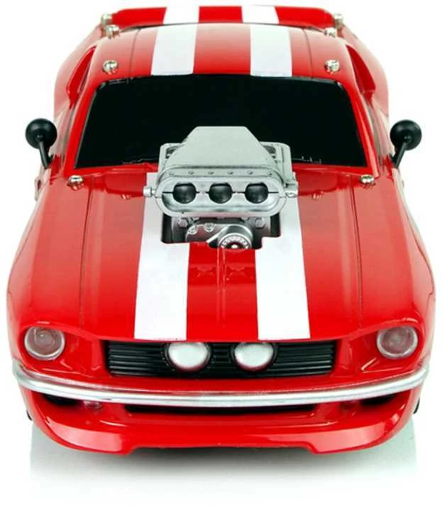 RC sportinis automobilis su pultu, 1:16, raudonas
