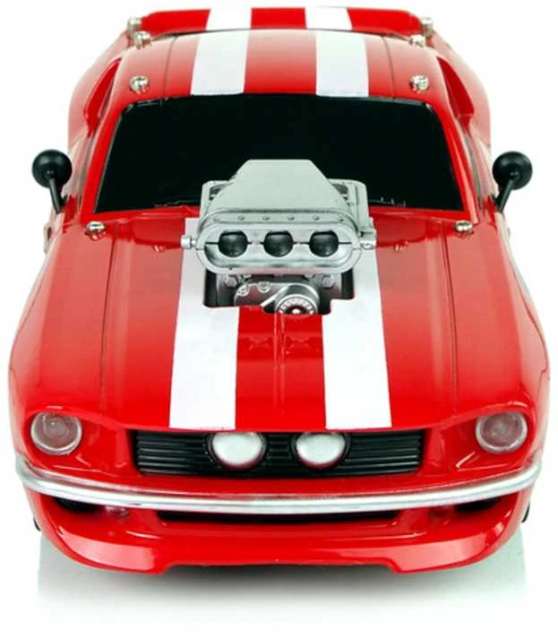 RC sportinis automobilis su pultu, 1:16, raudonas